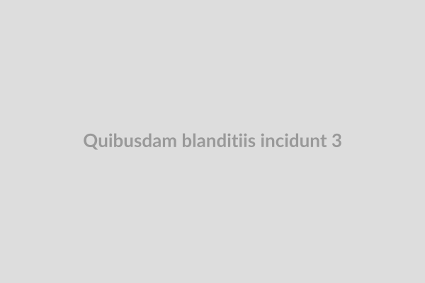 Quibusdam blanditiis incidunt