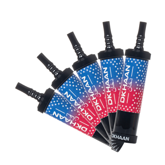 [5-Pack] DKHAAN Shisha 60K Disposable