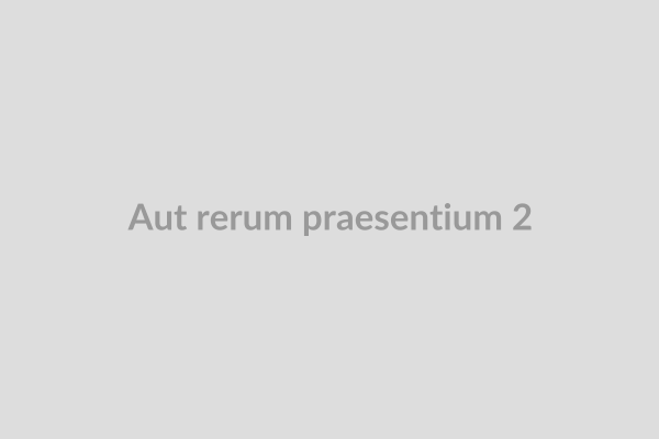 Aut rerum praesentium