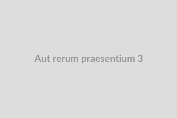 Aut rerum praesentium
